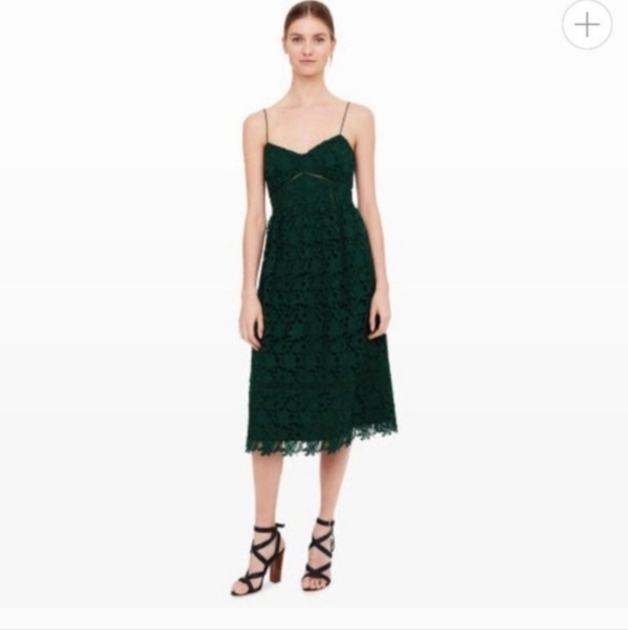 Club Monaco Dresses & Skirts - Club Monaco Green Lace Bolari Dress Size 2